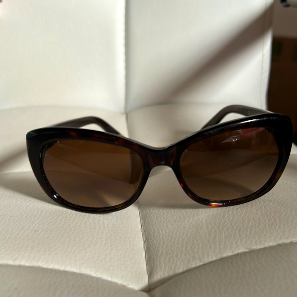 Juicy couture brown  tortoise gold sunglasses y2k vintage old stock